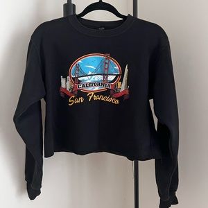 Brandy Melville San Francisco Cropped Sweater